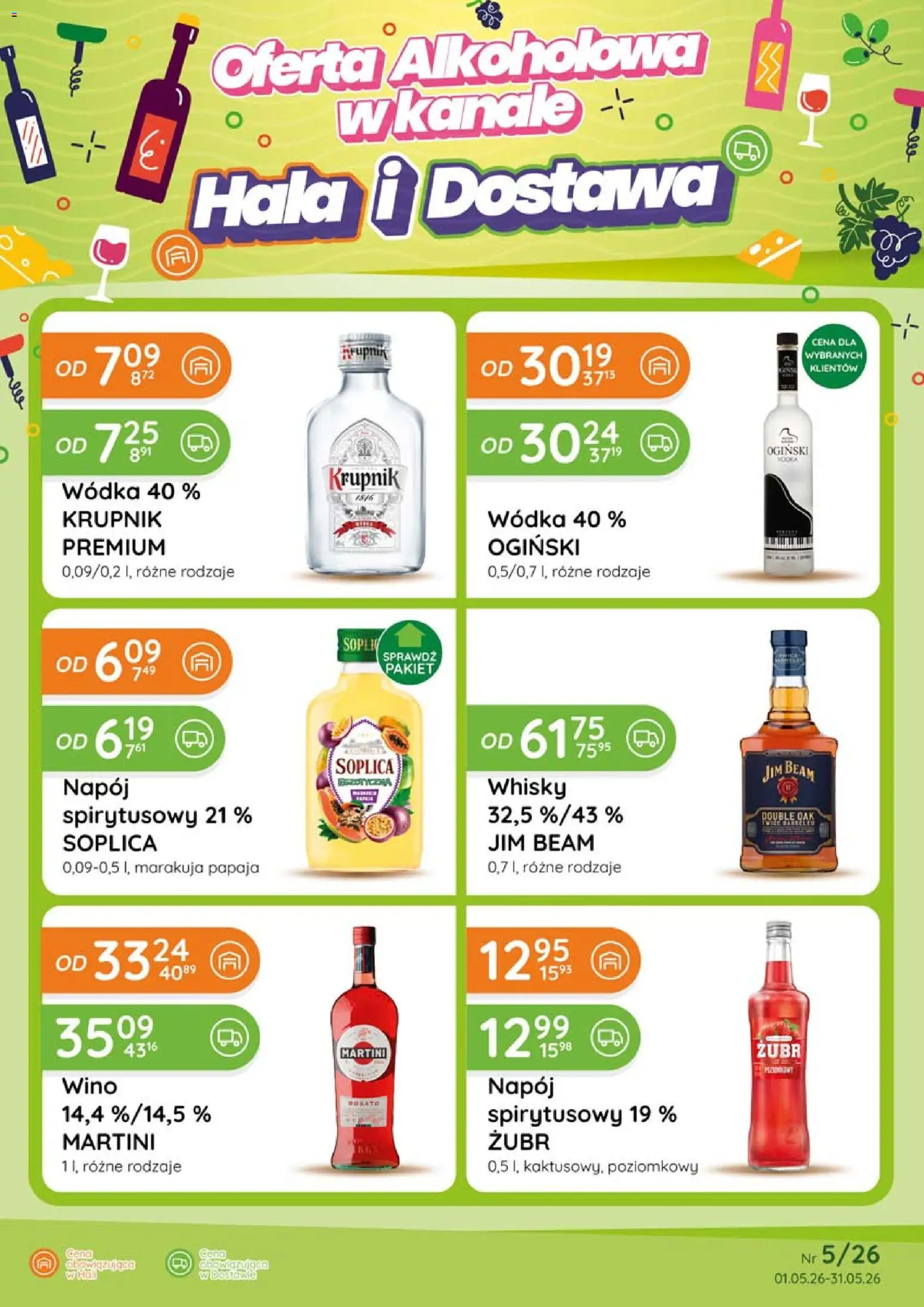 Pogląd gazetki "Eurocash gazetka - Katalog Alkoholowy" ze sklepu Eurocash ważnej od 01.05.2026