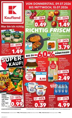 Vorschau von dem Prospekt des Geschäftes Kaufland, gültig ab dem 09.07.2026