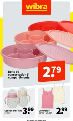 Prévisualisation de Wibra catalouge du magasin Wibra formulaire valide 05/10/2026