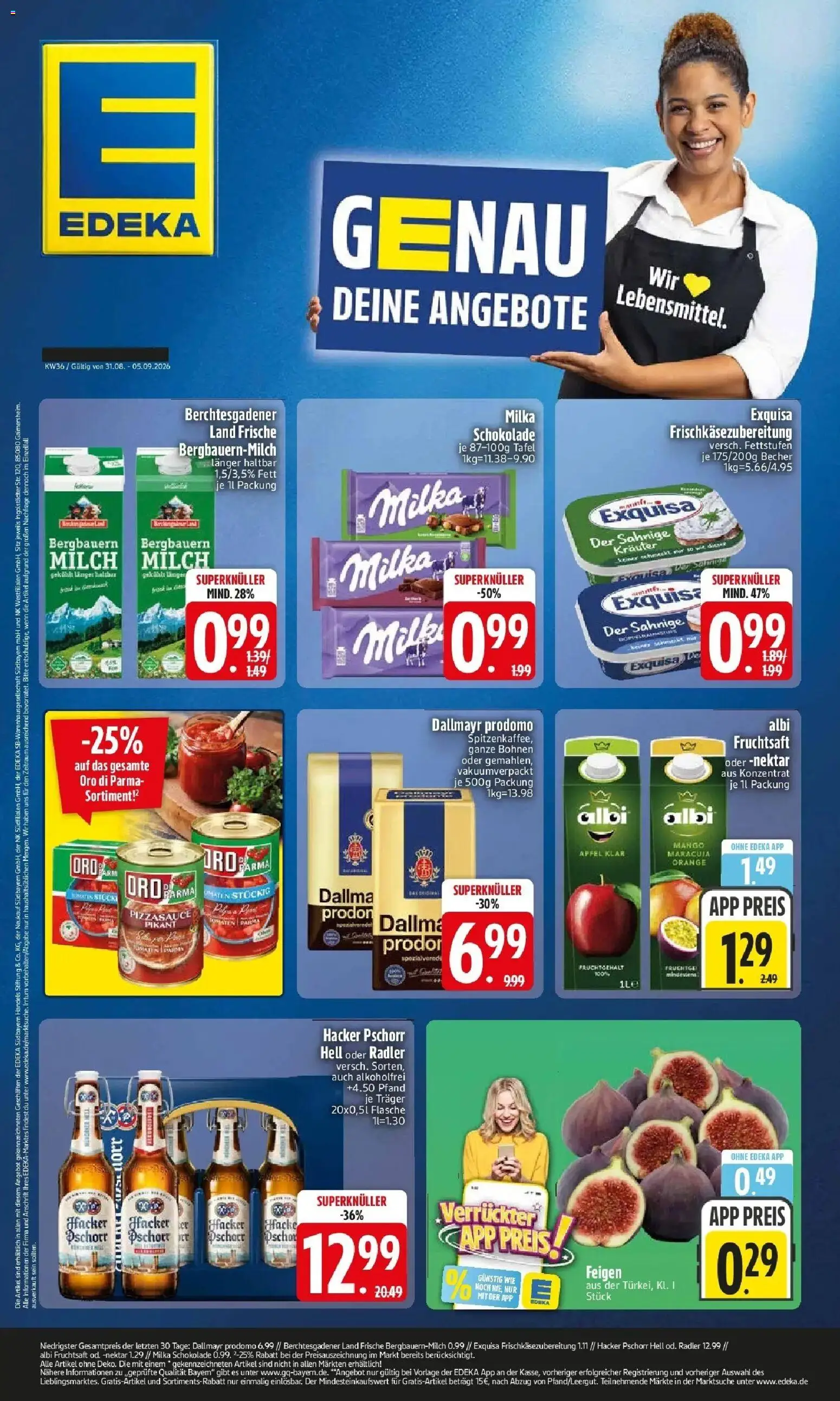 Vorschau von dem Prospekt des Geschäftes Edeka, gültig ab dem 31.08.2026