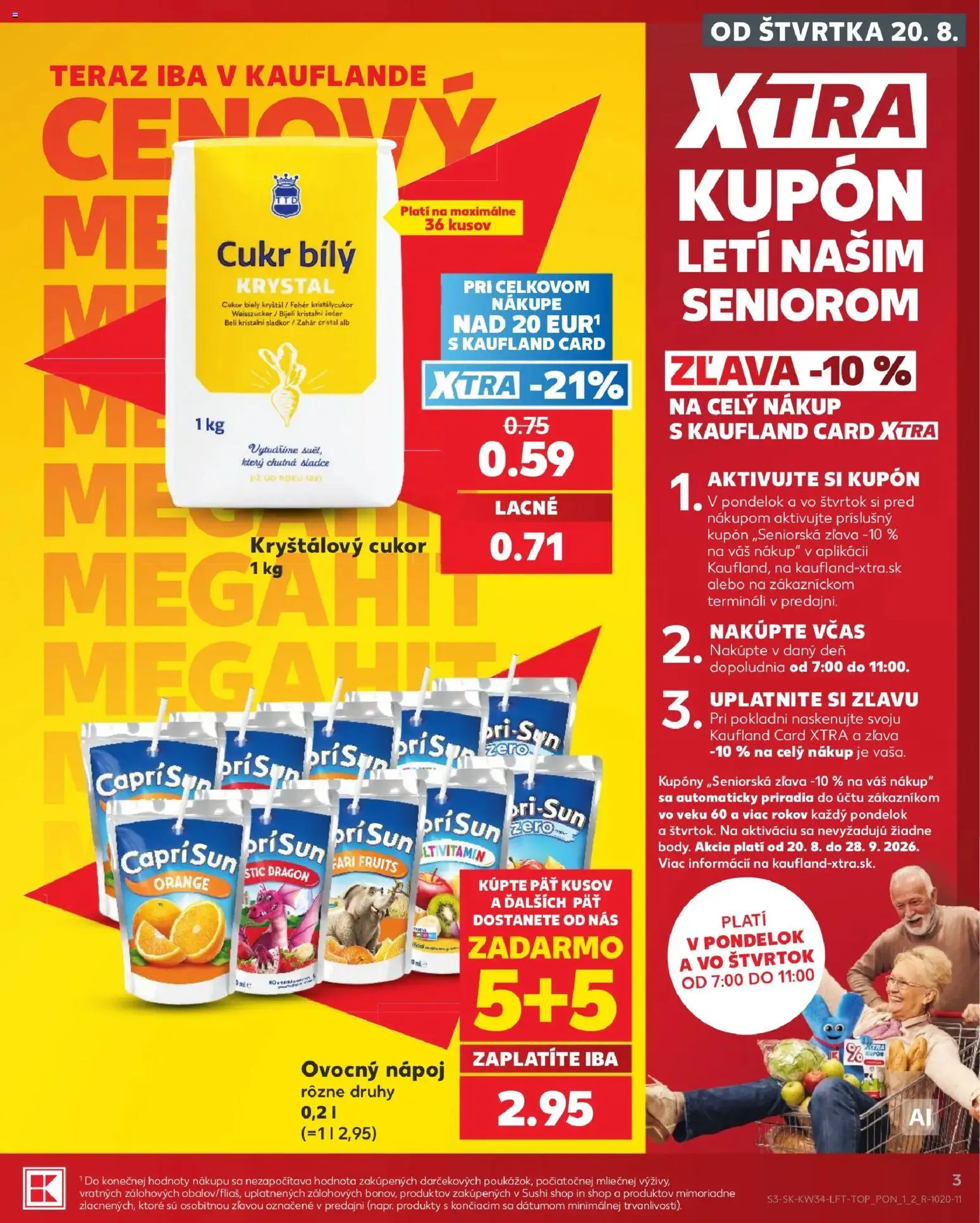 Náhľad Kaufland letáku platného od 20.08.2026