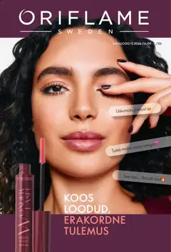 Oriflame kliendilehe eelvaade alates 16.09.2026