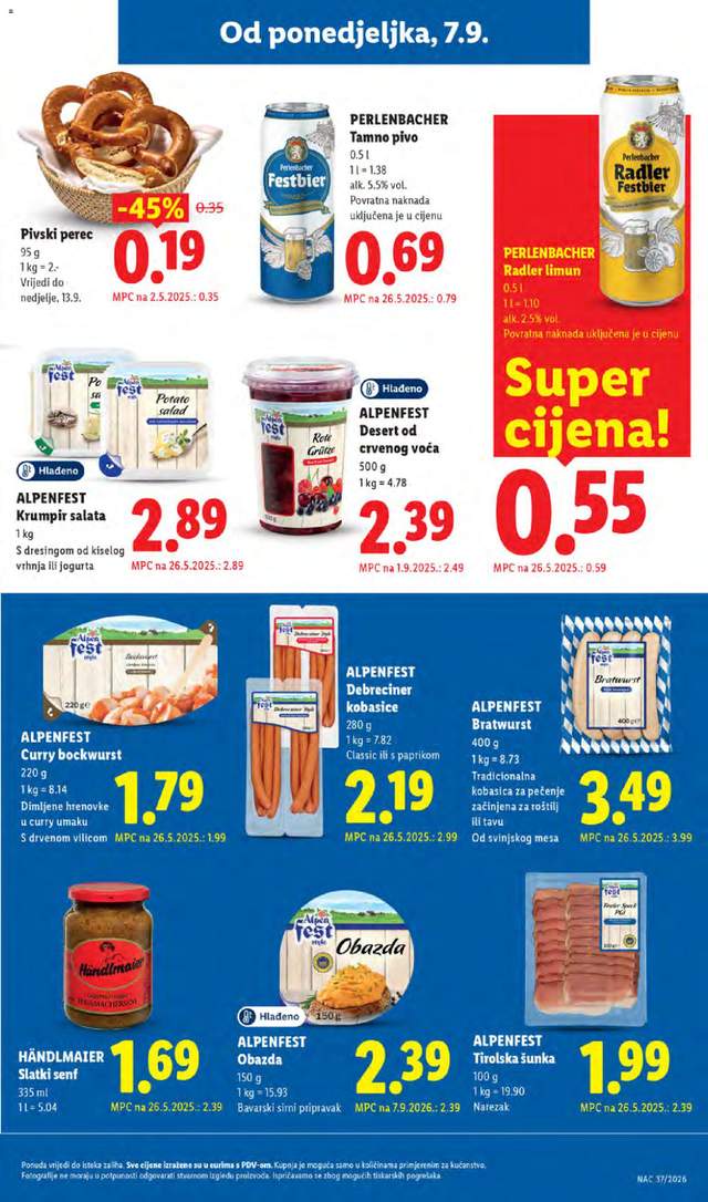 Novi Lidl katalog od 07.09.