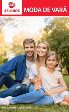 Previzualizarea de cataloage: Selgros Selgros Catalog Moda de vară valabil de la 15.05.2026
