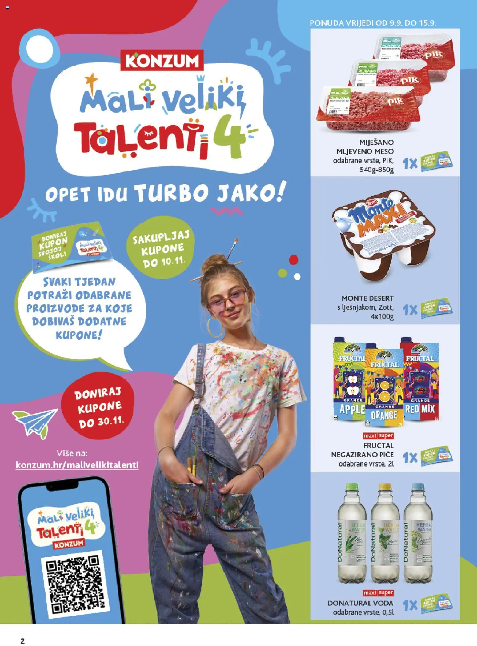 Konzum HR - Konzum HR akciós újság megtekintése, amely érvényes 2026.09.09.-től