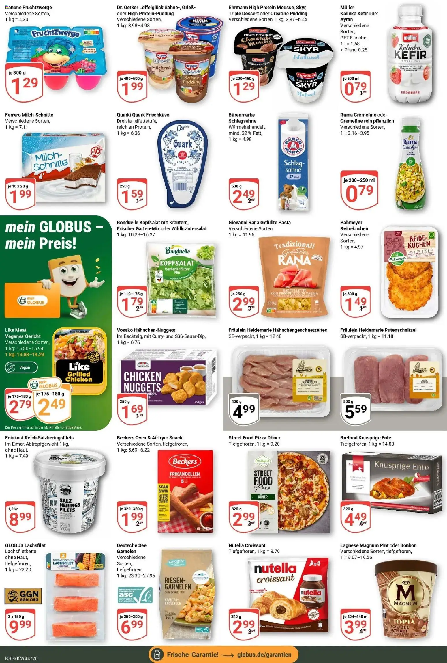Vorschau von dem Prospekt des Geschäftes Globus, gültig ab dem 26.10.2026