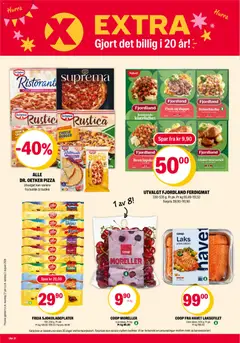 Forhåndsvis Coop Extra kundeavis fra butikk Coop Extra gyldig fra 27/07/2026