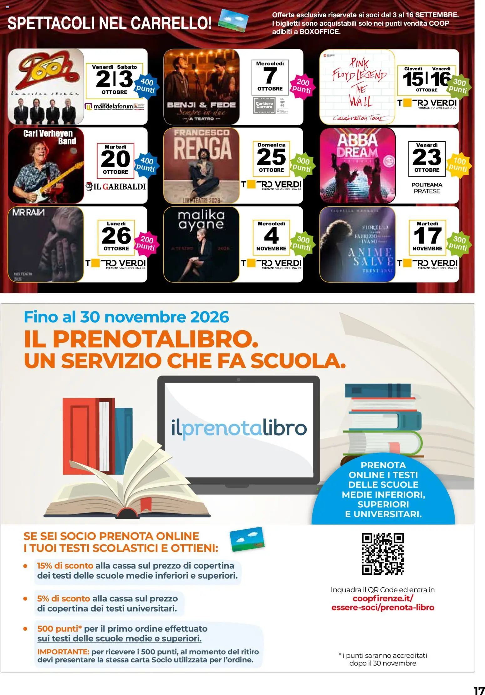 Anteprima dell'opuscolo COOP volantino Firenze dal negozio COOP valido da 03/09/2026 - Carrello, Salve