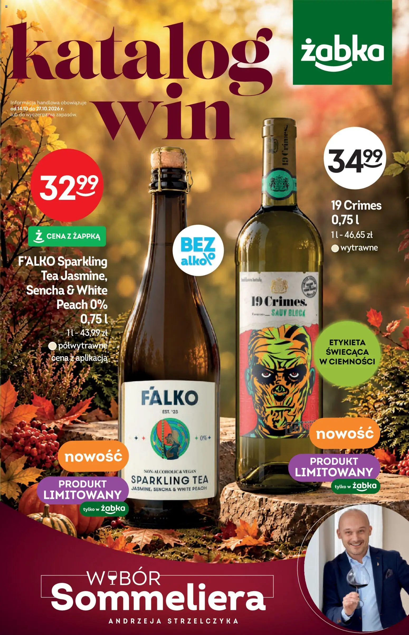Pogląd gazetki "Żabka gazetka - Katalog win" ze sklepu Żabka ważnej od 12.10.2026