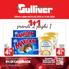 Anteprima dell'opuscolo Gulliver volantino dal negozio Gulliver valido da 03/06/2026