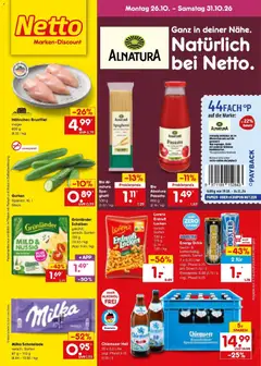 Vorschau von dem Prospekt des Geschäftes Netto Marken-Discount, gültig ab dem 26.10.2026