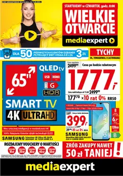 Pogląd gazetki "Mediaexpert promocje - Wielkie otwarcie Tychy" ze sklepu Mediaexpert ważnej od 06.08.2026