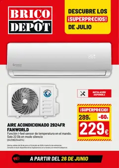 Vista previa del folleto de la tienda Brico Depôt válido desde el 26/06/2026 
