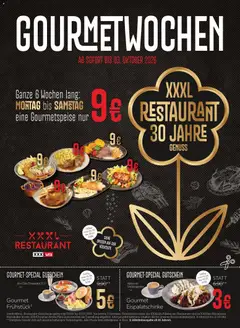 Vorschau der Angebote: XXXLutz XXXLutz Gourmetwochen gültig ab 01.09.2026