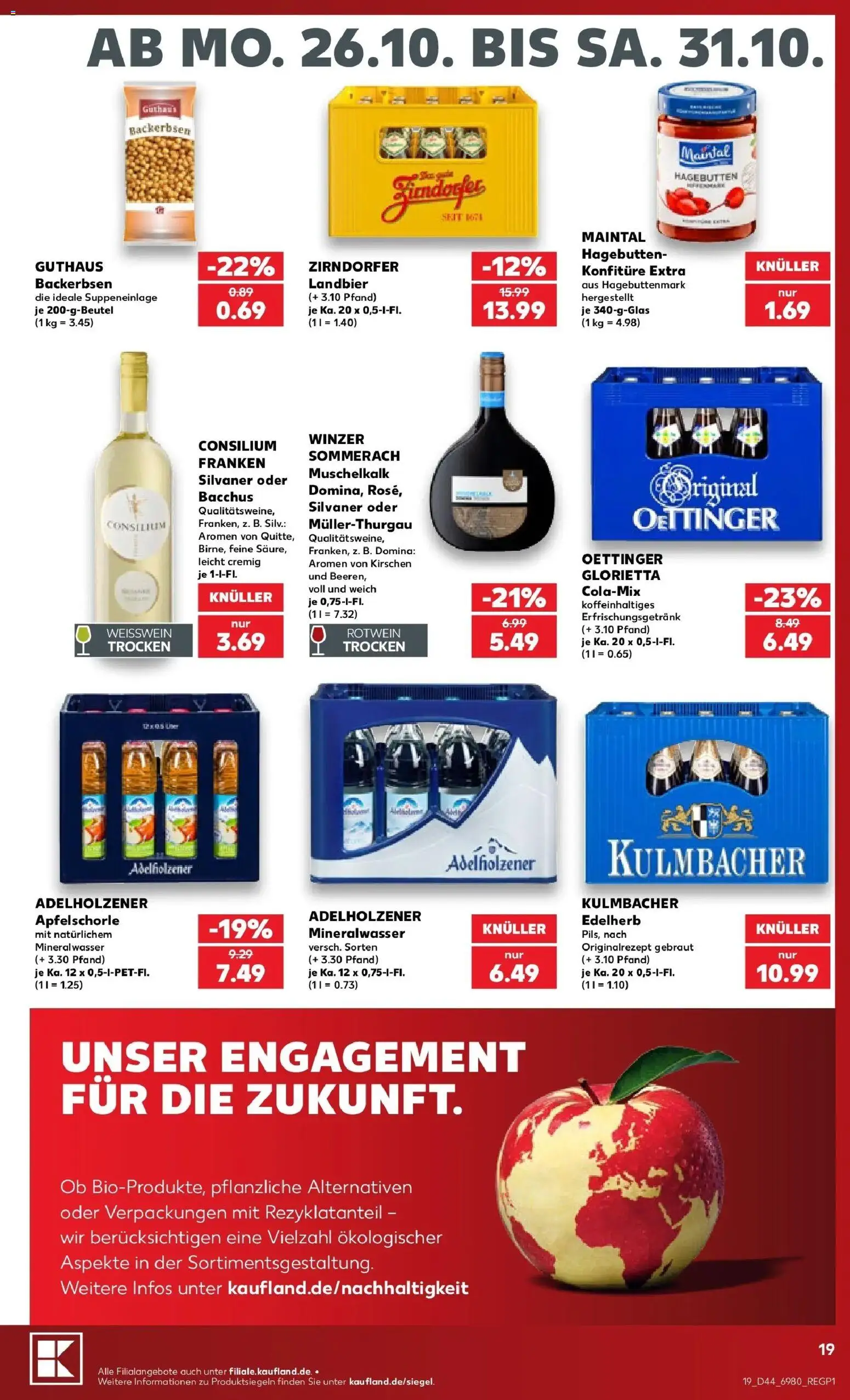 Vorschau von dem Prospekt des Geschäftes Kaufland, gültig ab dem 26.10.2026