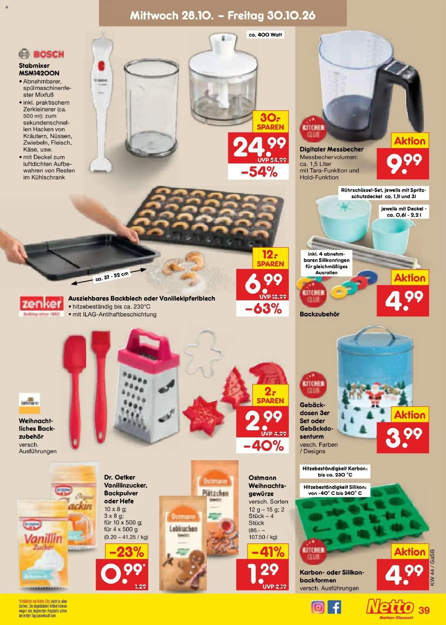 Vorschau von dem Prospekt des Geschäftes Netto Marken-Discount, gültig ab dem 26.10.2026