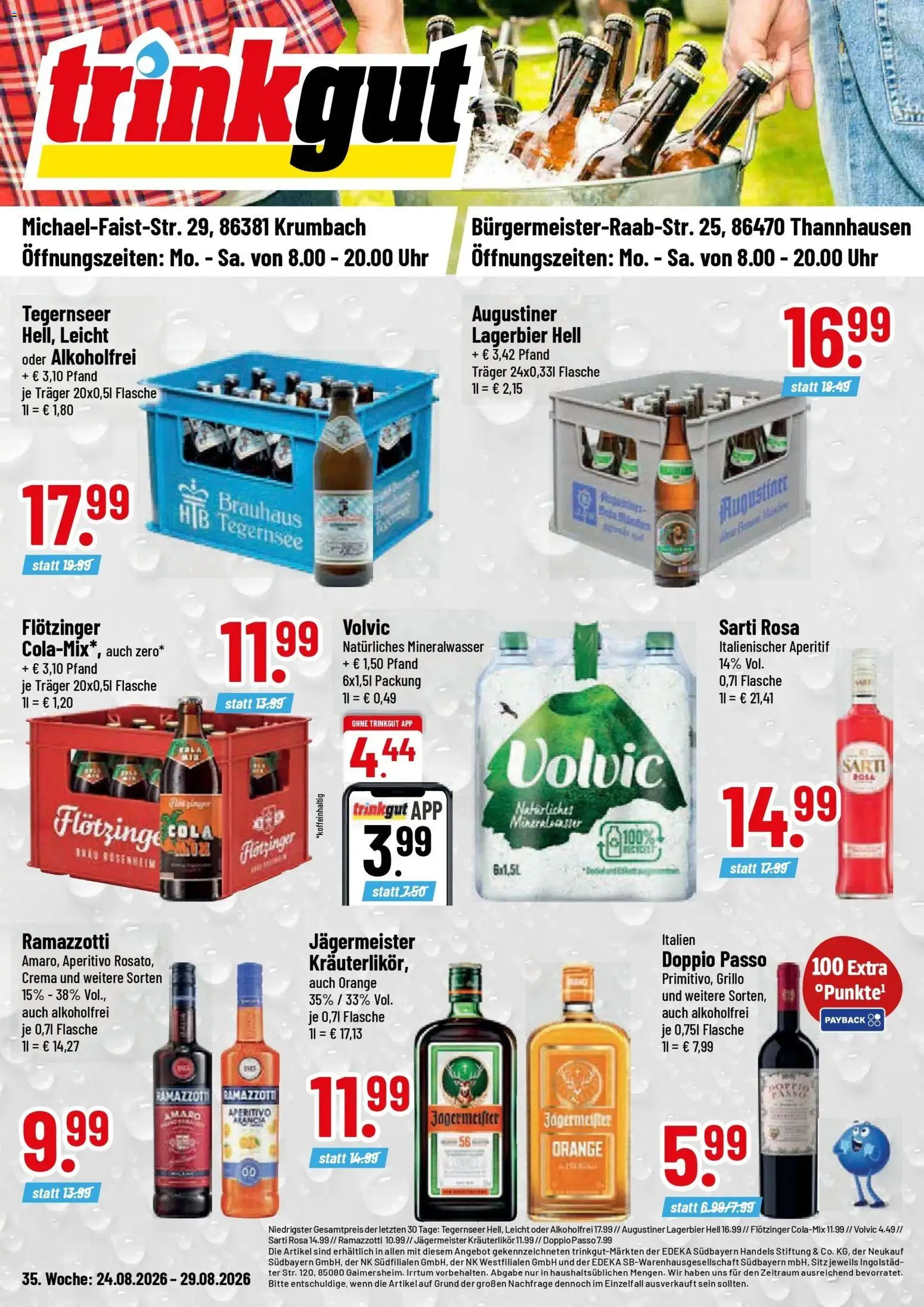 Vorschau von dem Prospekt des Geschäftes Trinkgut, gültig ab dem 24.08.2026