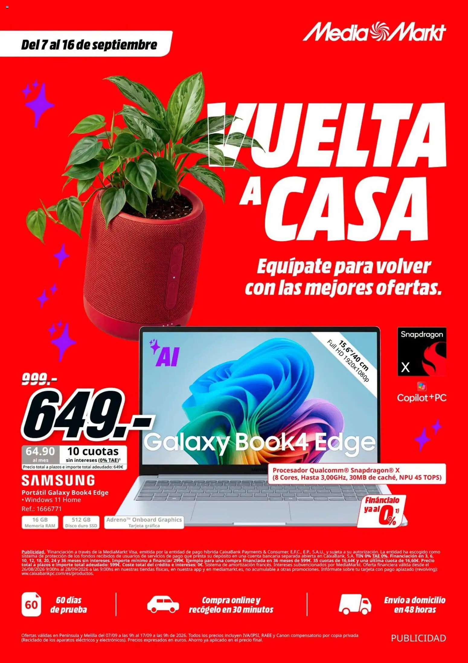 Vista previa del folleto de la tienda Media Markt válido desde el 07/09/2026 