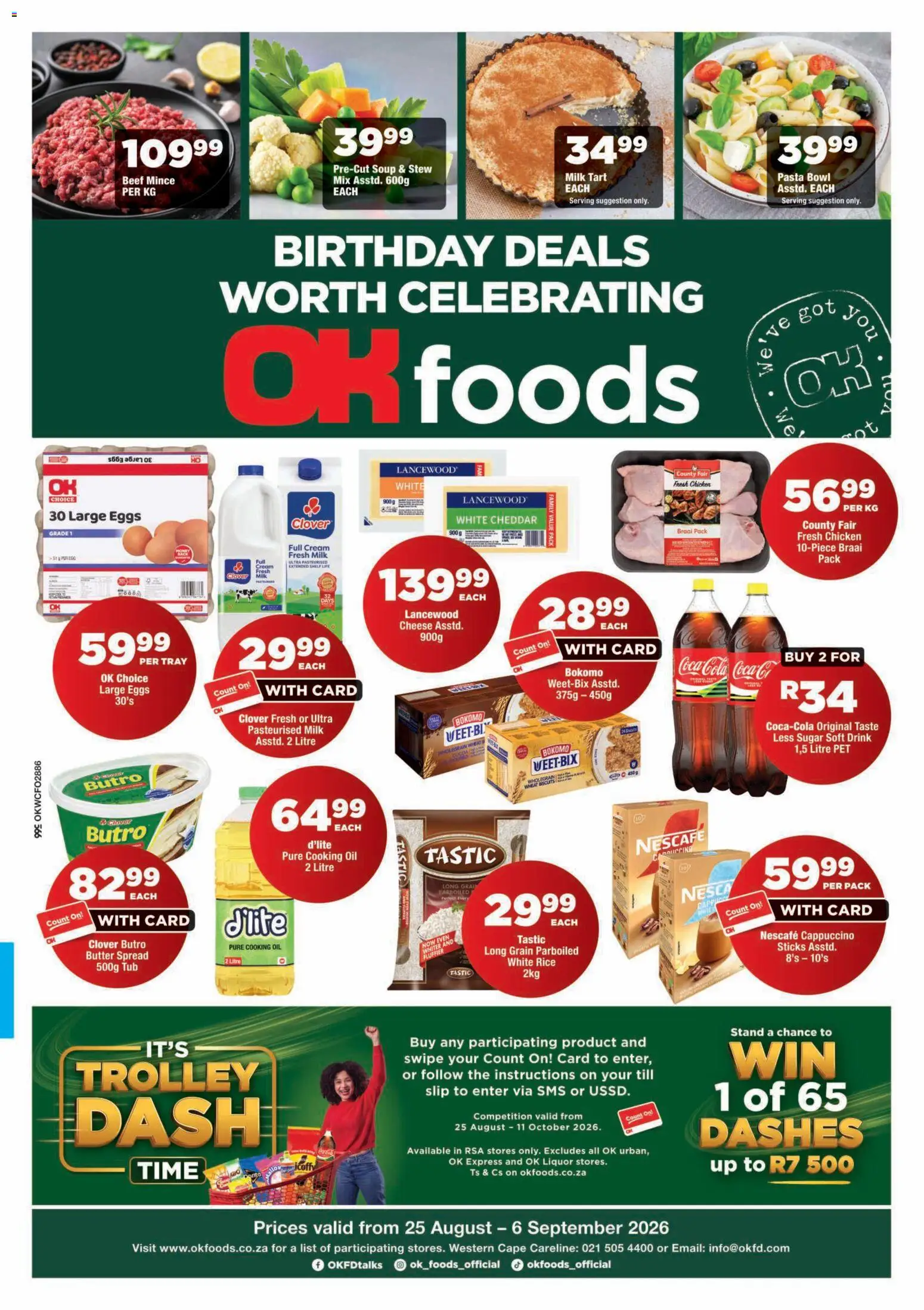 Preview of OK Foods flyer valid from 25/08/2026