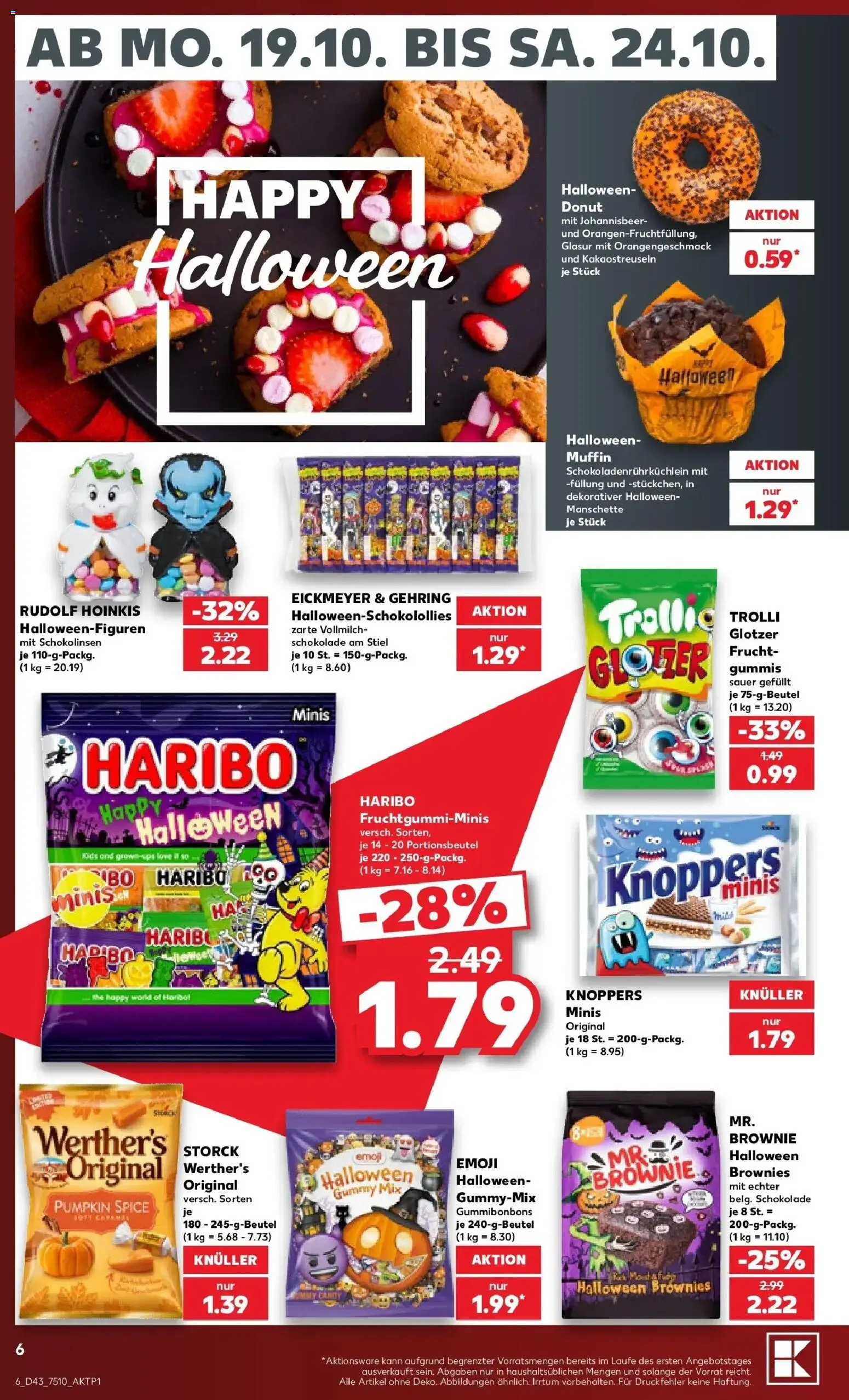 Vorschau von dem Prospekt des Geschäftes Kaufland, gültig ab dem 19.10.2026