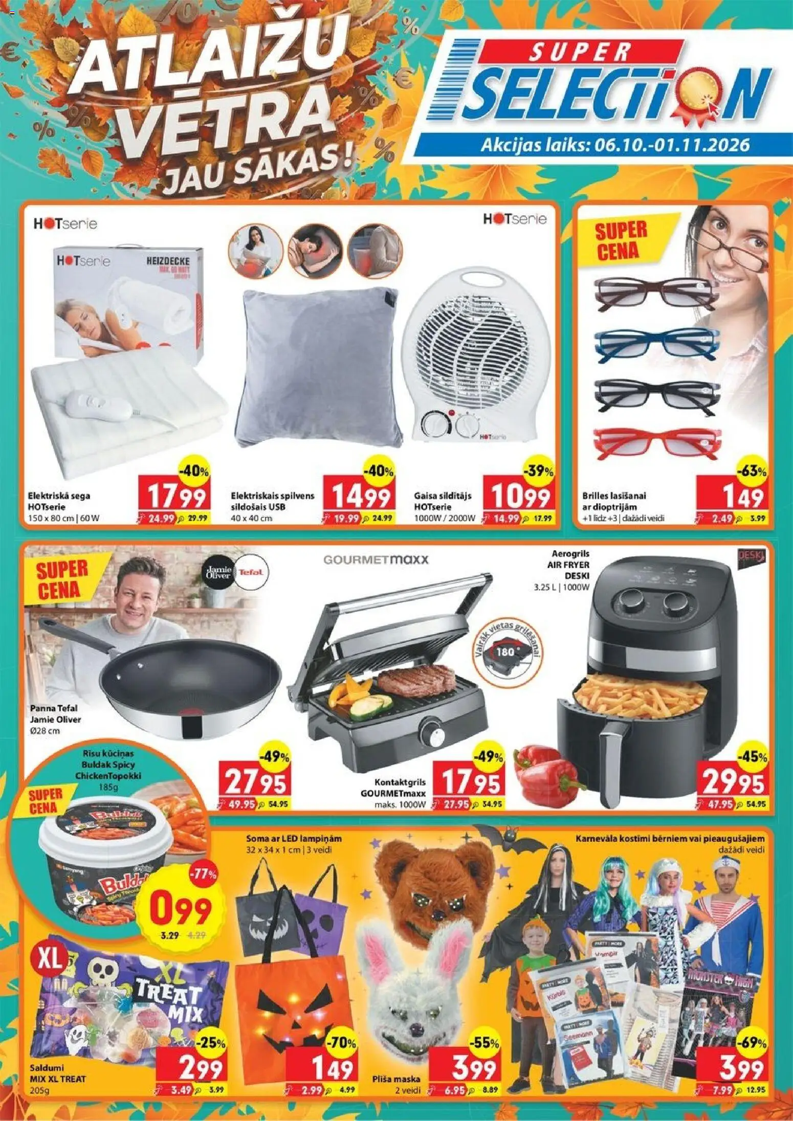 Skatīt Super Selection akciju bukletu, derīgs no 06.10.2026.