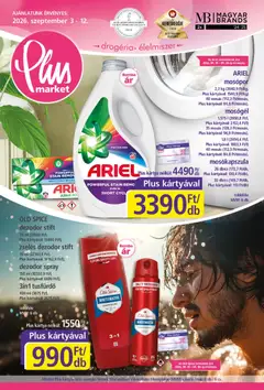 Plus Market - Plus Market akciós újság megtekintése, amely érvényes 2026.09.03.-től