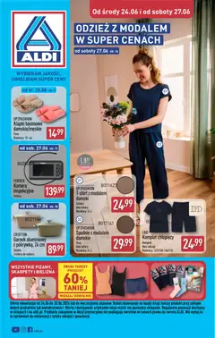 Pogląd gazetki "Aldi gazetka - Hity od Środy i od Soboty" ze sklepu Aldi ważnej od 24.06.2026