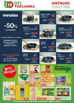 Pregled Tekijanka kataloga - važi od 21.10.2026