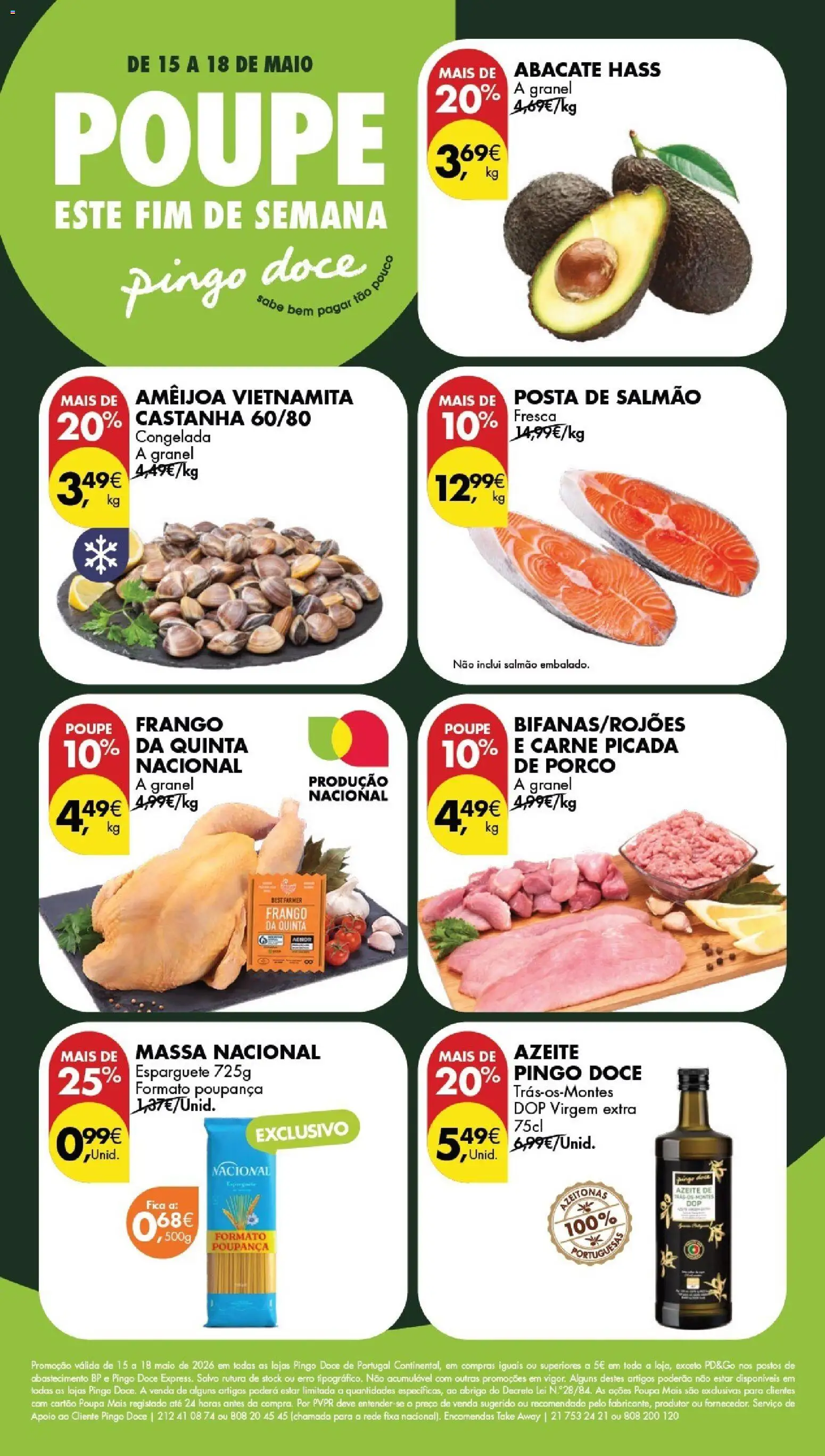 Pré-visualização do folheto da loja Pingo Doce válida a partir de 15/05/2026