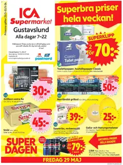Förhandsgranska reklamblad Helsingborg från butik ICA Supermarket gäller från 25/05/2026