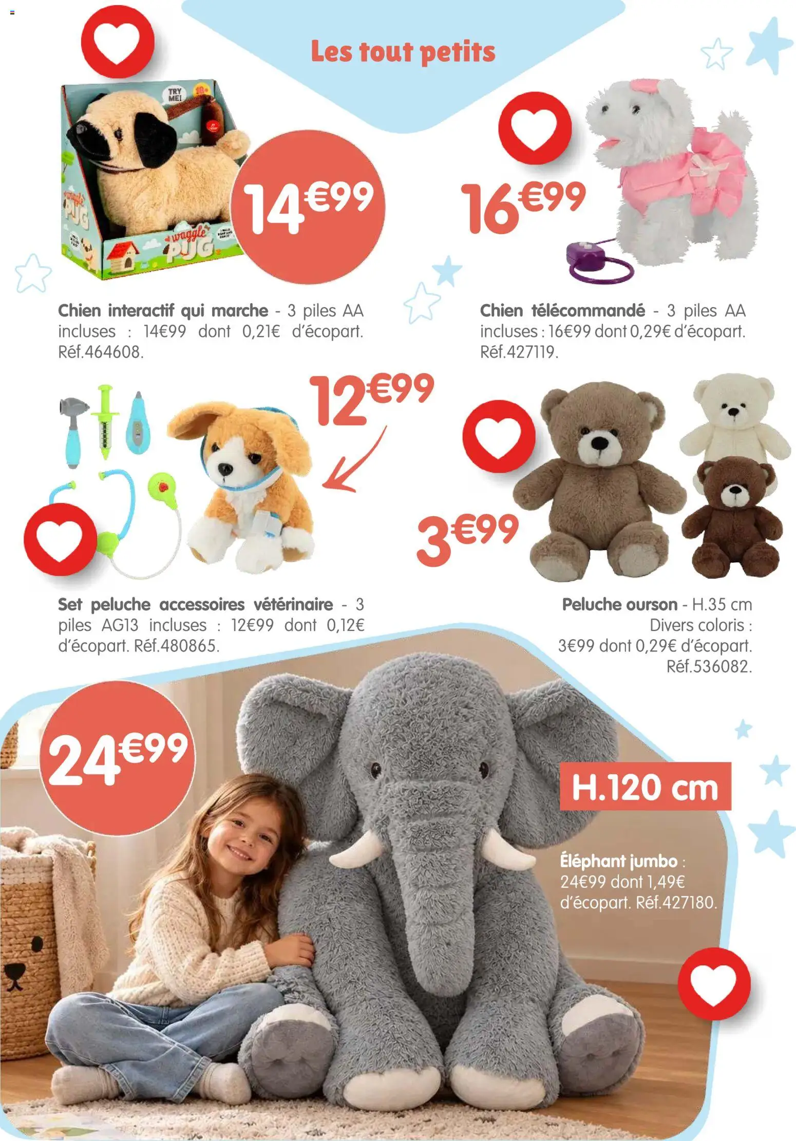 Prévisualisation de B&M catalogue Pays des jouets du magasin B&M formulaire valide 28/10/2026 - Télécommande, Peluche, Piles AA, Piles