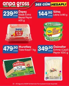 Anpa Gross Anpa Gross - Hafta sonu fırsatları 21.08.2026 - Broşürünün önizlemesi