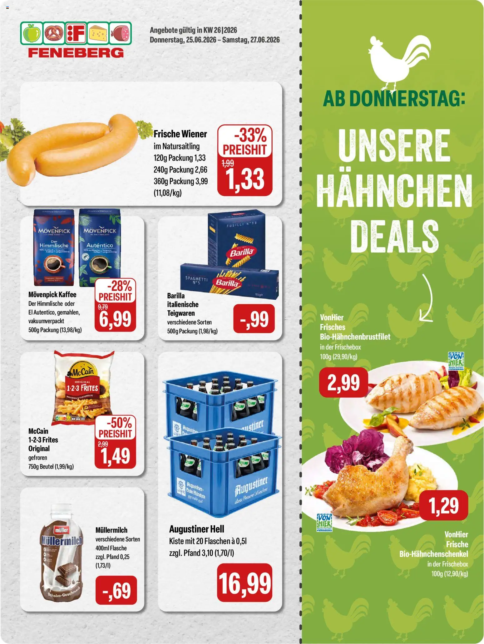 Vorschau von dem Prospekt des Geschäftes Feneberg, gültig ab dem 25.06.2026