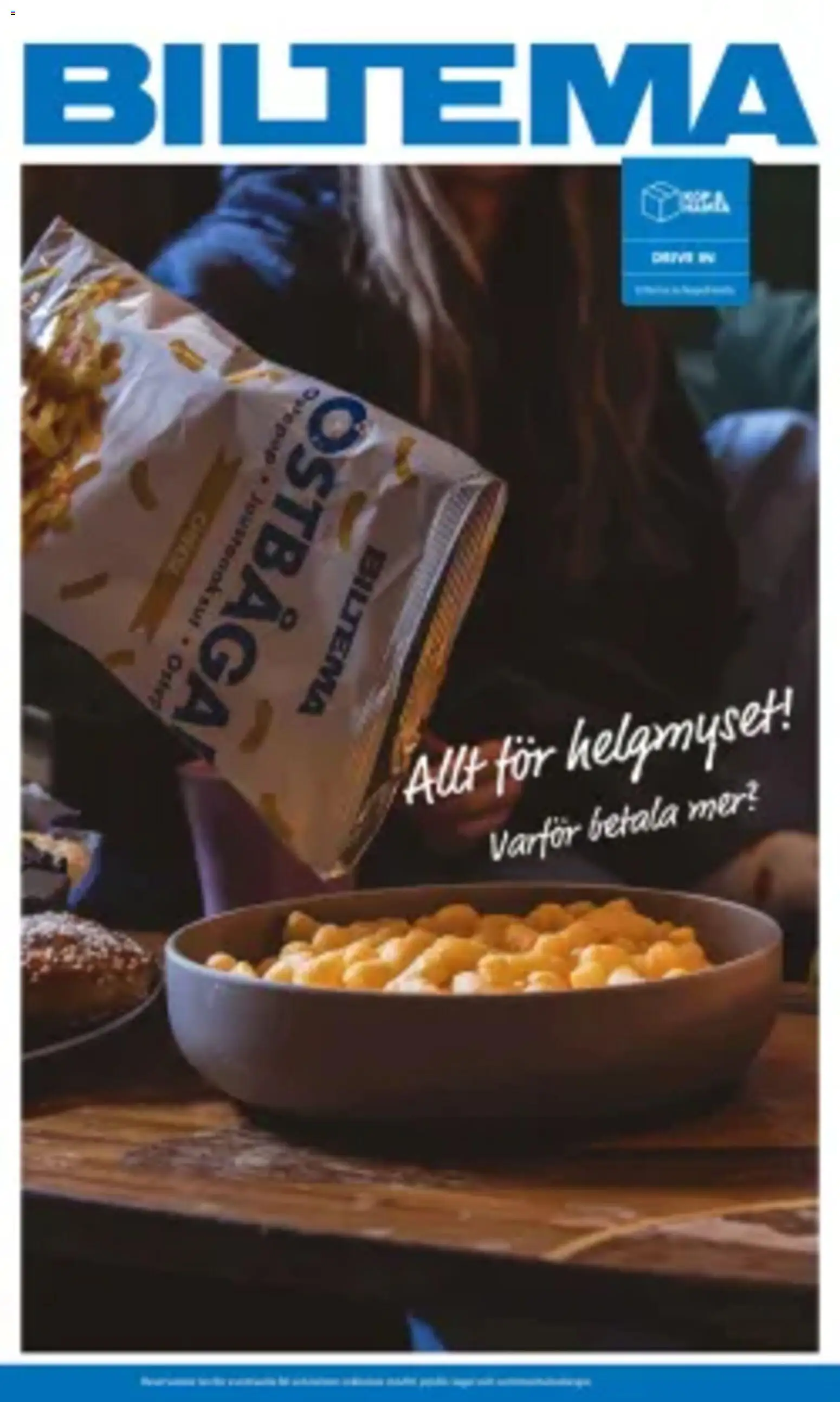 Förhandsgranska reklamblad Biltema erbjudanden Dryck, snacks och godis från butik Biltema gäller från 21/08/2026