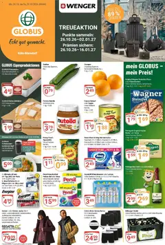 Vorschau von dem Prospekt des Geschäftes Globus, gültig ab dem 26.10.2026