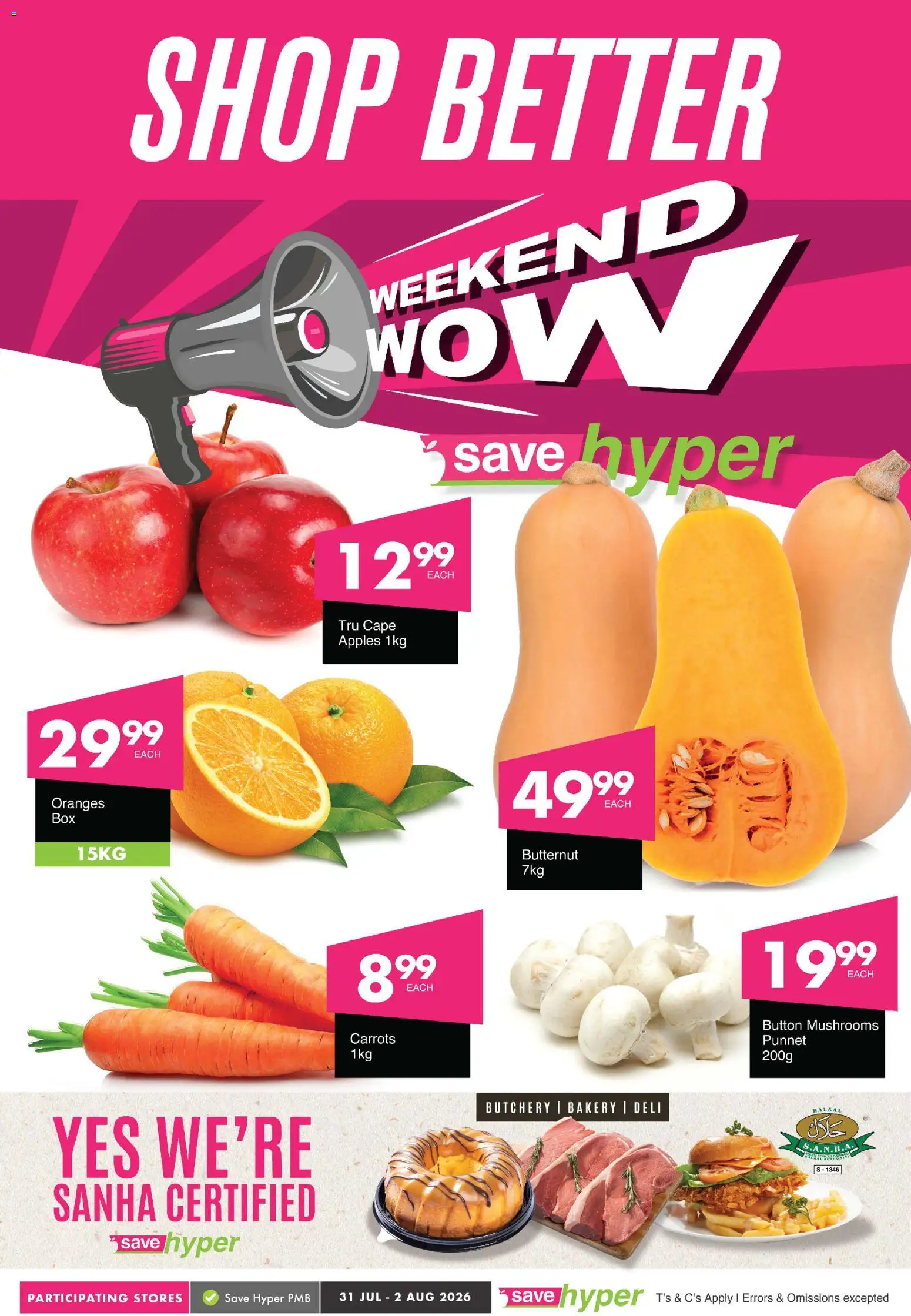 Preview of Save flyer valid from 31/07/2026