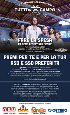 Anteprima dell'opuscolo DOK volantino Grande Raccolta Fila dal negozio DOK valido da 07/09/2026