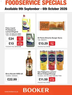 Preview of Booker Wholesale Booker Wholesale - NP8 Foodservice Specials valid from 09/09/2026