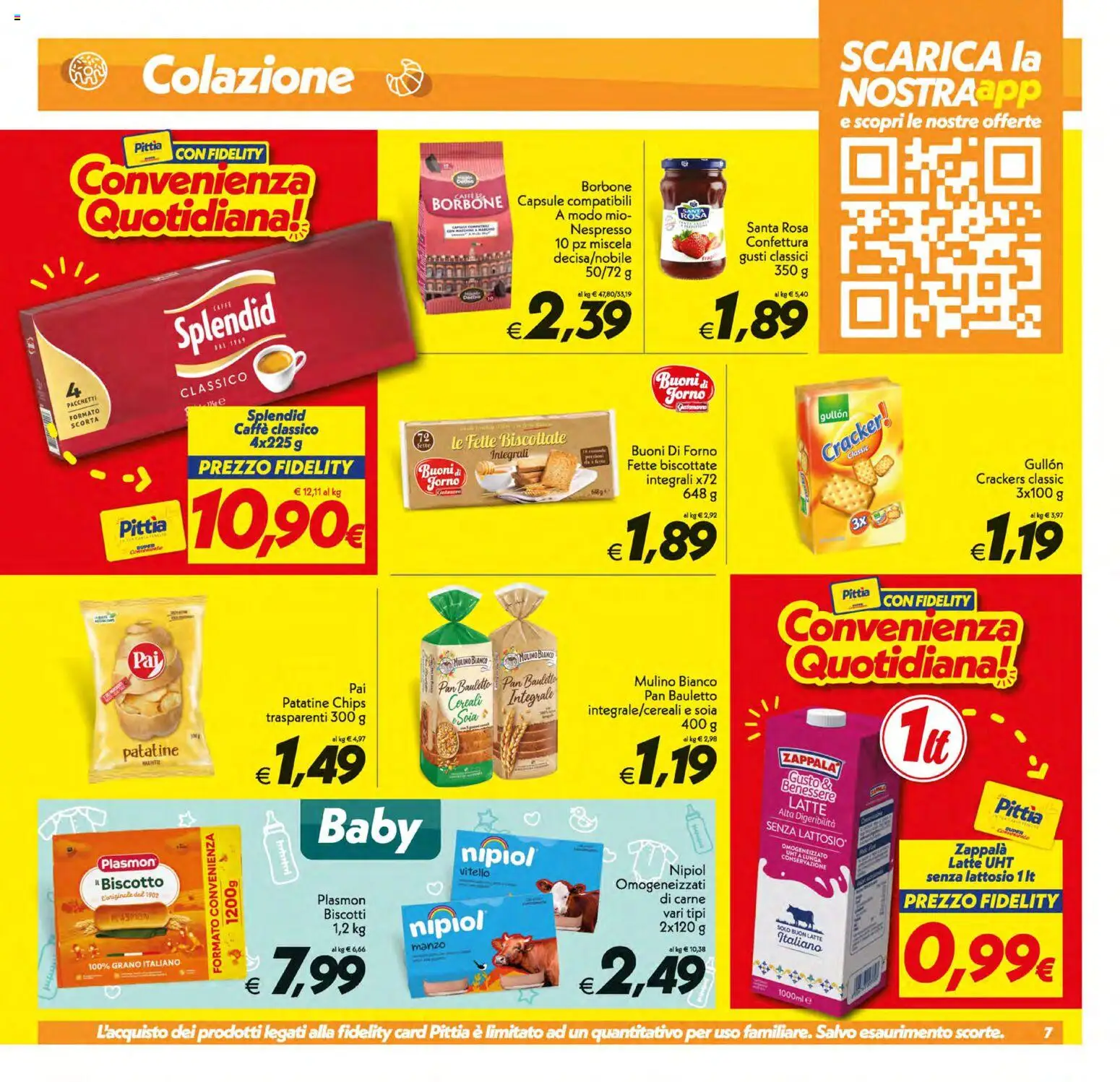 Anteprima dell'opuscolo SuperConveniente volantino Gela, Vittoria dal negozio SuperConveniente valido da 01/09/2026 - Latte, Carne, Cereali, Cracker, Manzo, Vitello, Borbone, Senza lattosio