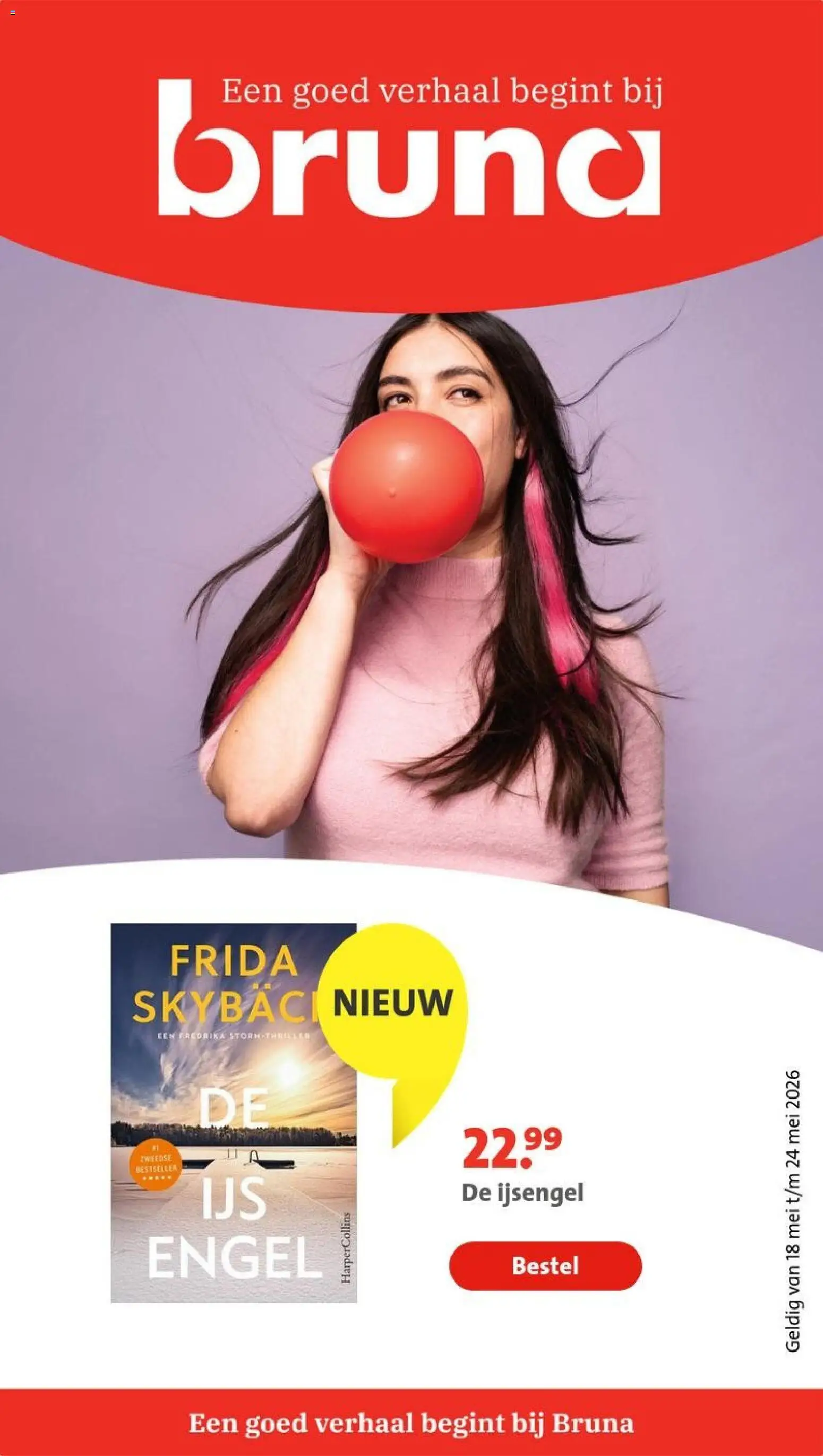 Voorbeeld van Bruna folder van winkel Bruna geldig vanaf 18-05-2026