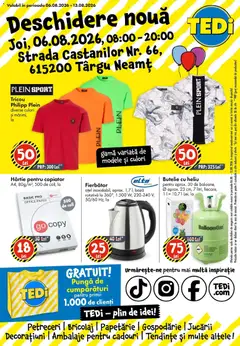 Previzualizarea de cataloage: TEDi TEDi Catalog Târgu Neamț valabil de la 06.08.2026