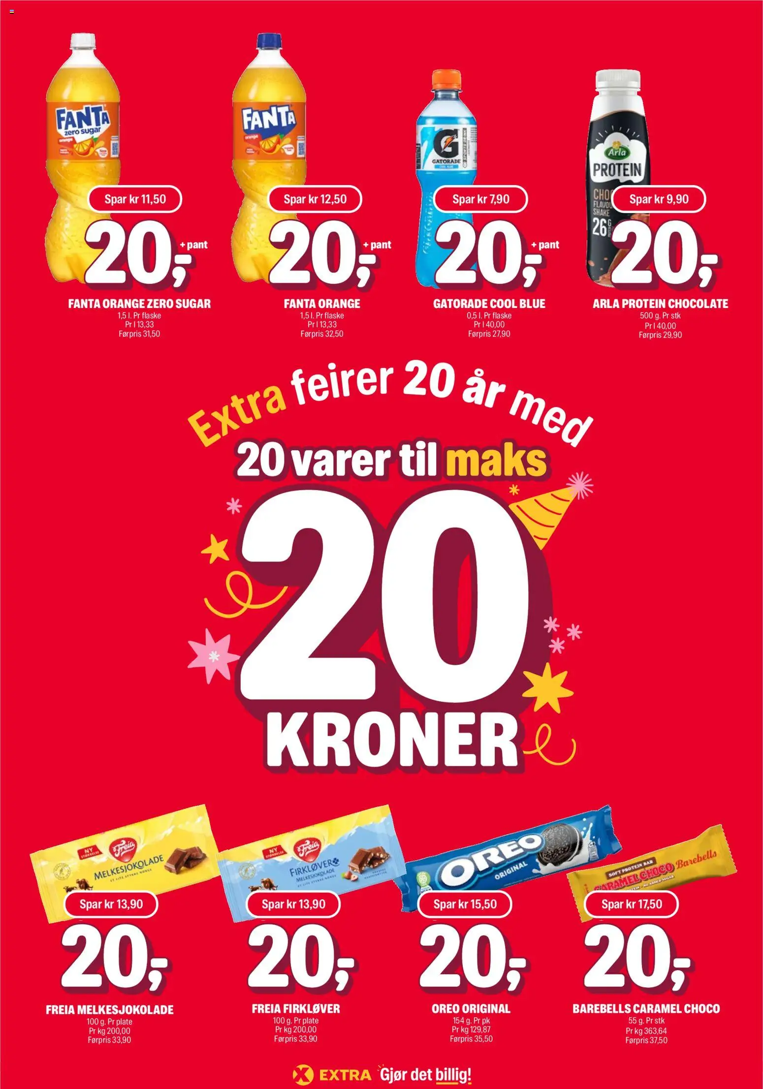 Forhåndsvis Coop Extra kundeavis fra butikk Coop Extra gyldig fra 24/08/2026
