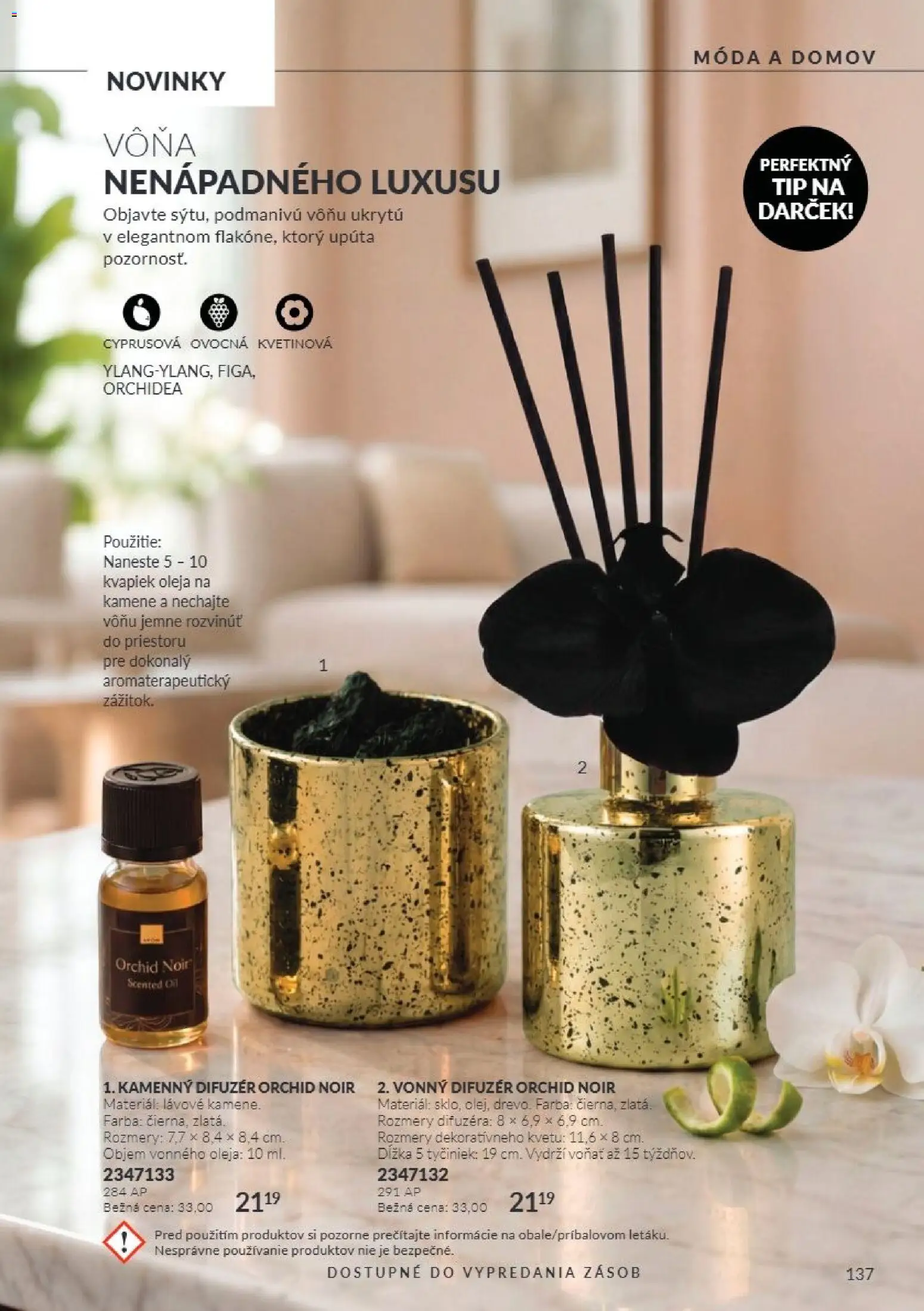 Náhľad Avon letáku platného od 01.10.2026 - Orchidea, Difúzer