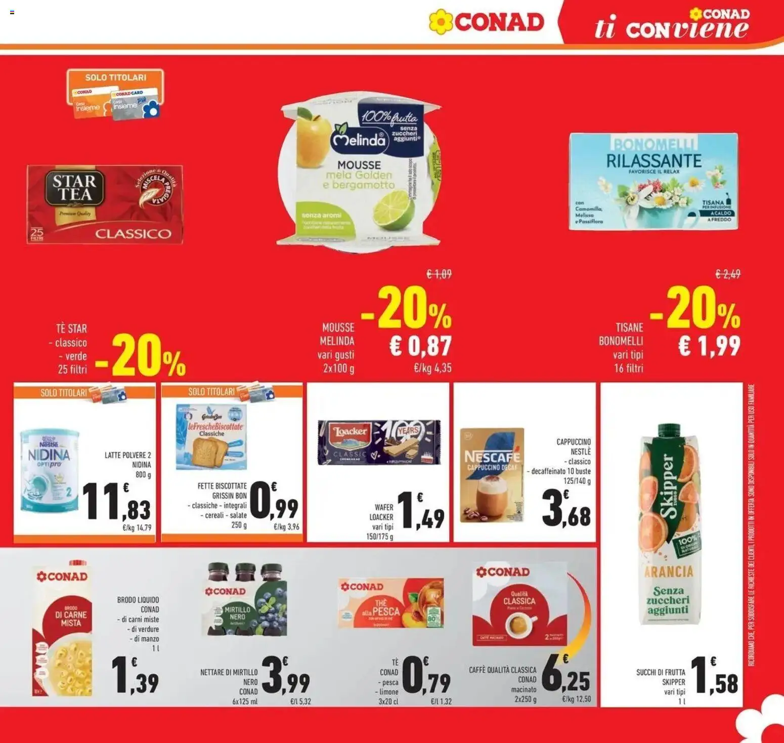 Anteprima dell'opuscolo Conad volantino Rio Saliceto dal negozio Conad valido da 21/10/2026