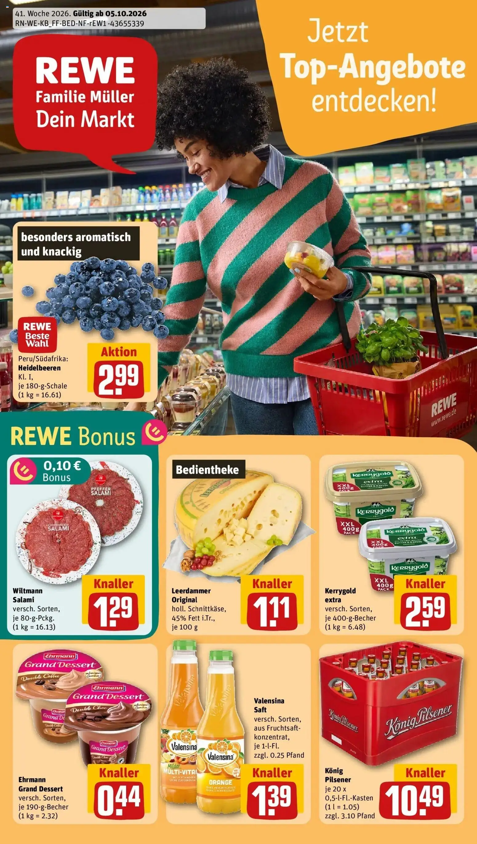 Vorschau von dem Prospekt des Geschäftes Rewe, gültig ab dem 05.10.2026