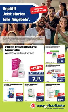 Vorschau von dem Prospekt des Geschäftes Easy Apotheke, gültig ab dem 30.05.2026
