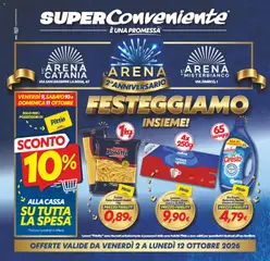 Anteprima dell'opuscolo SuperConveniente volantino Misterbianco dal negozio SuperConveniente valido da 02/10/2026