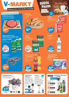 Vorschau von dem Prospekt des Geschäftes V-Markt, gültig ab dem 21.05.2026