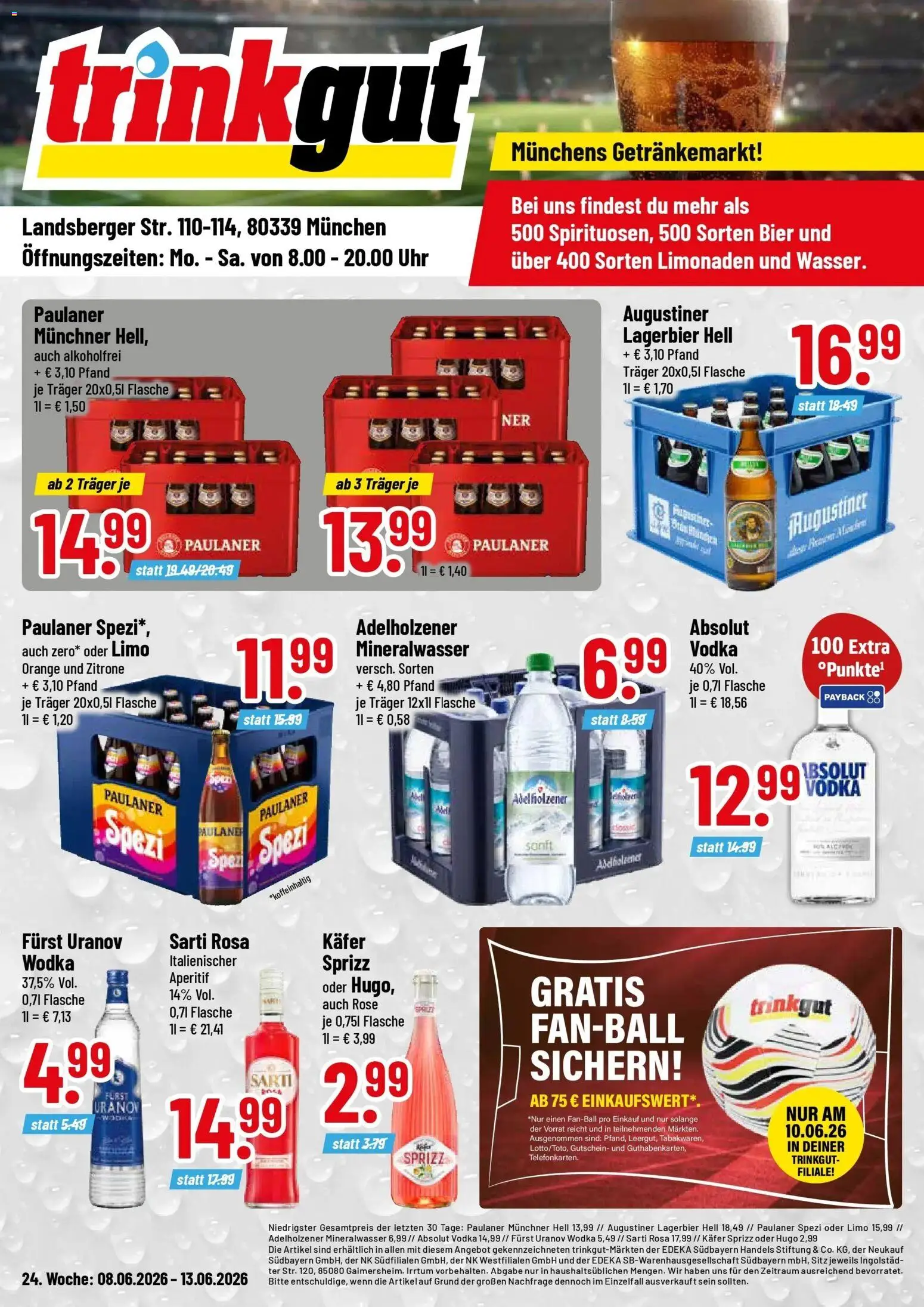 Vorschau von dem Prospekt des Geschäftes Trinkgut, gültig ab dem 07.06.2026