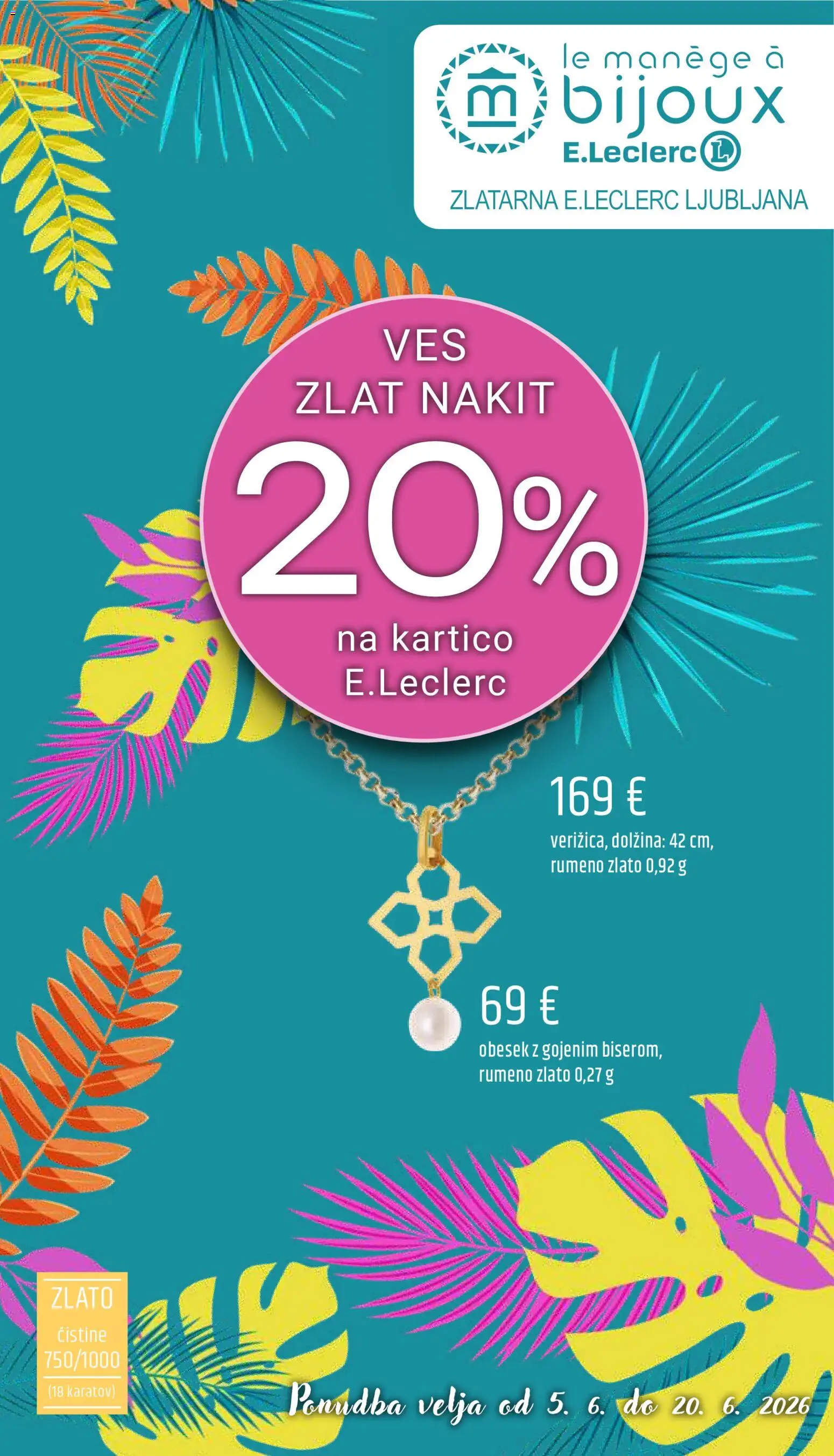 Predogled kataloga iz trgovine E.leclerc veljaven od 05.06.2026